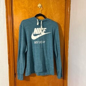 Nike Women's Blue Hoodie